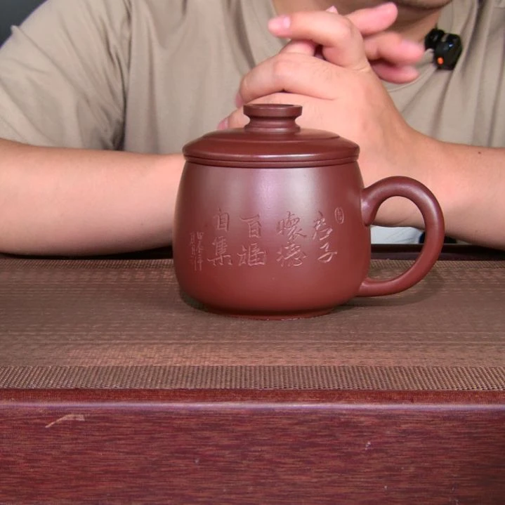 茶杯紫砂高货放漏