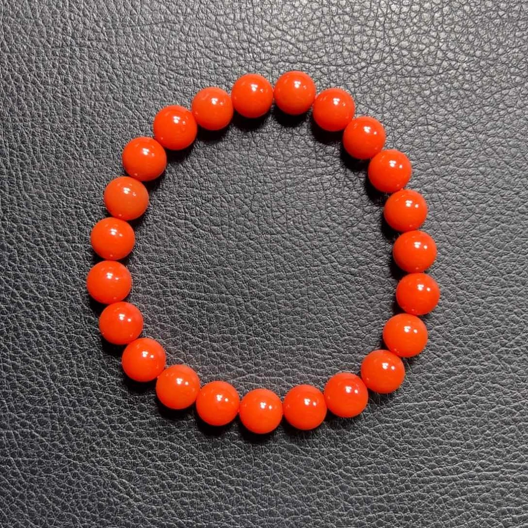 南红玛瑙9➕冷水河单圈未镶嵌