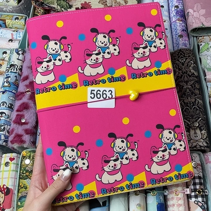 织绣b5活页送纸5663