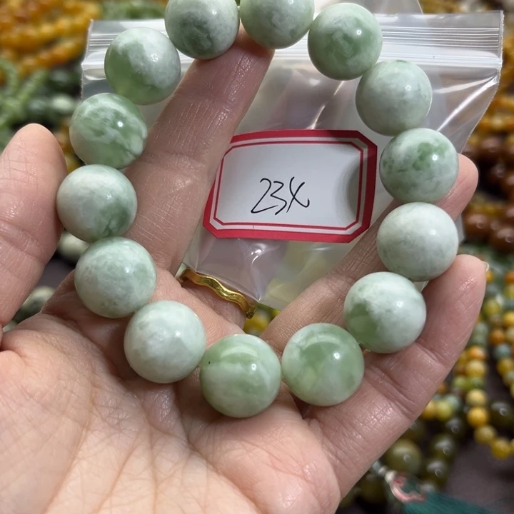 蛇纹石玉未镶嵌手链