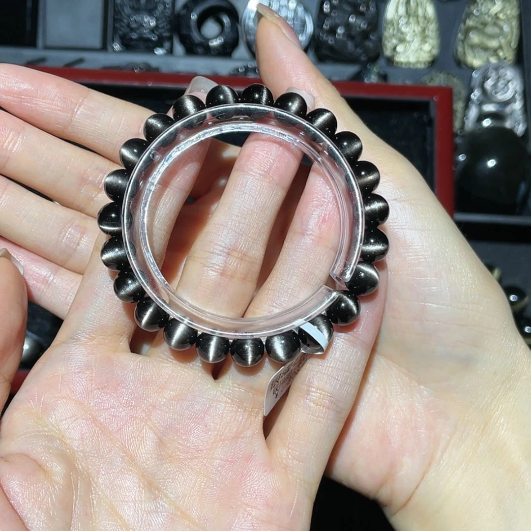 【闪购商品】未镶嵌黑曜岩手链?