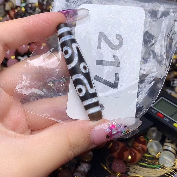 玛瑙/玉髓未镶嵌发一条