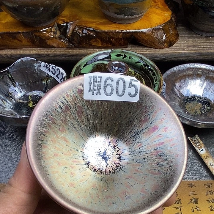 茶盏微瑕建盏主人杯子