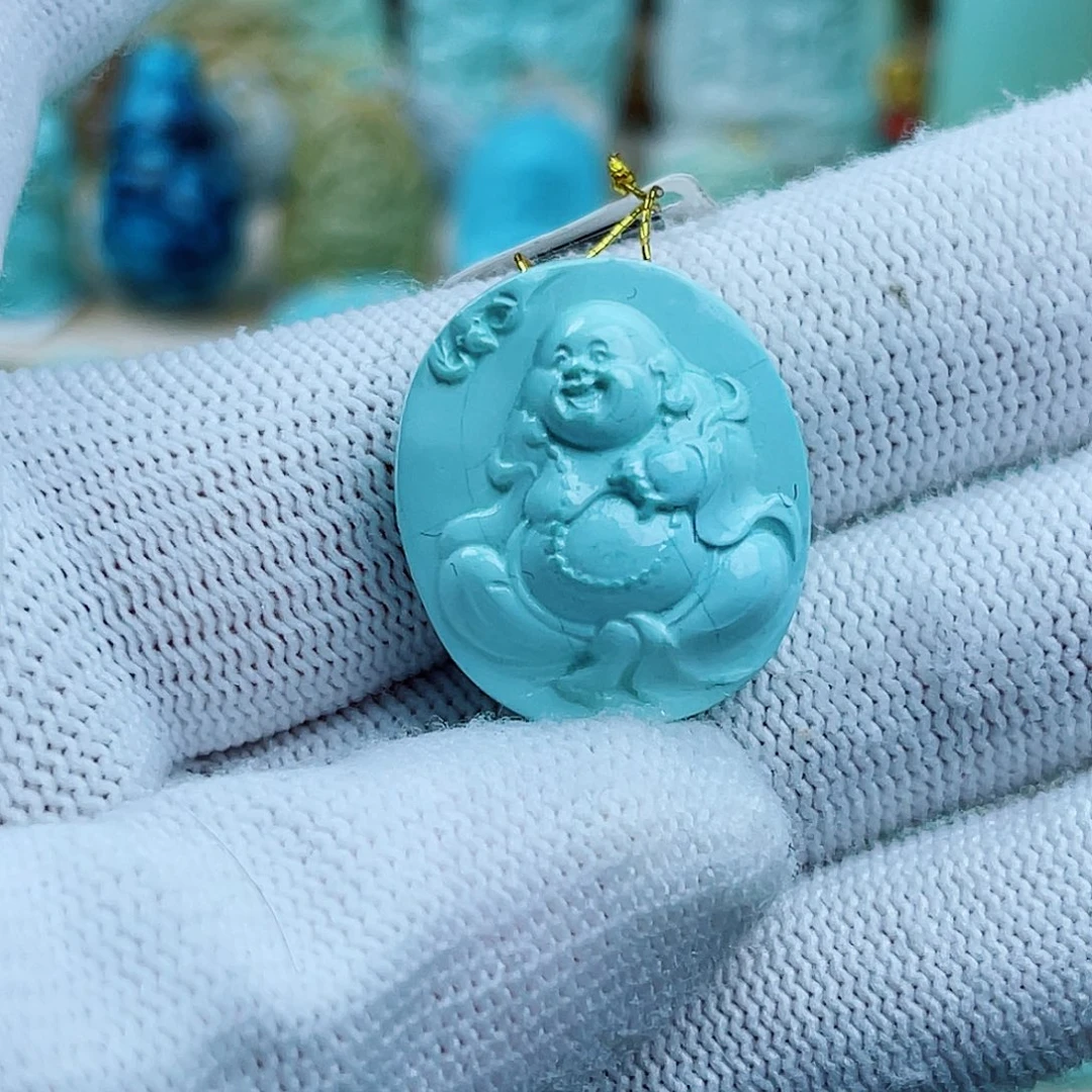 绿松石未镶嵌珠宝奇石