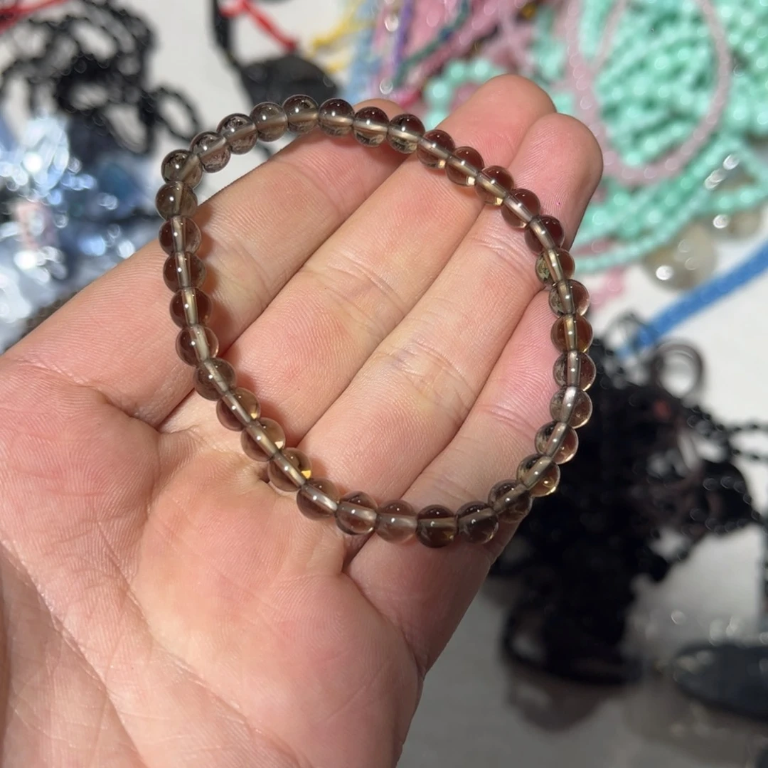 水晶天然水晶未镶嵌茶水6mm