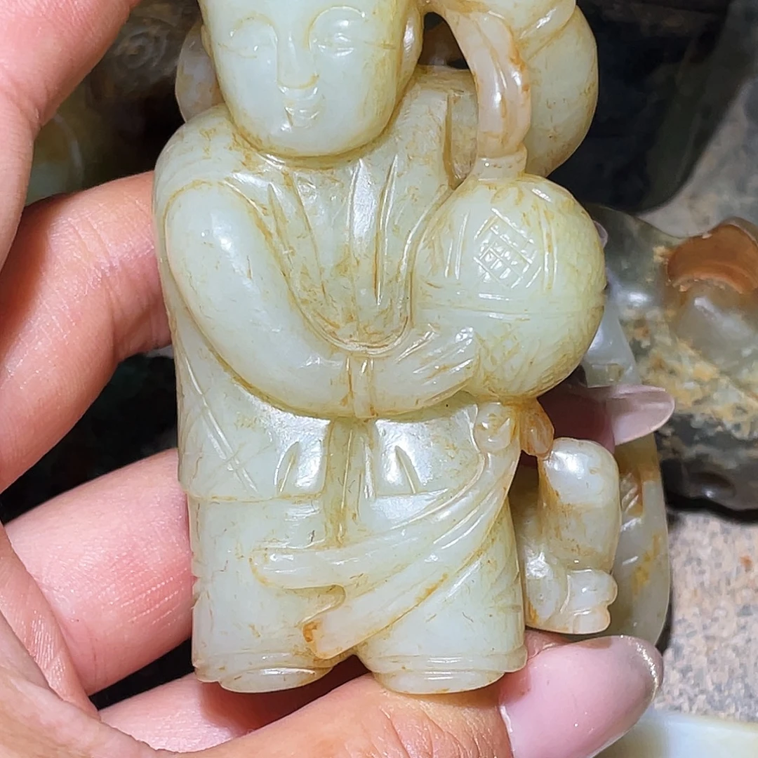 永***康和田玉（糖玉）未镶嵌挂件