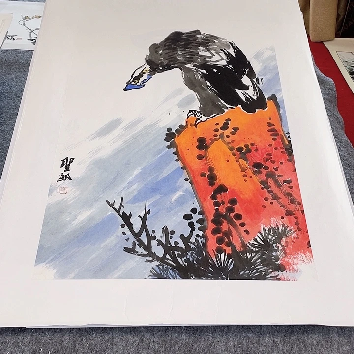 国画张圣敏先生纯手绘作品