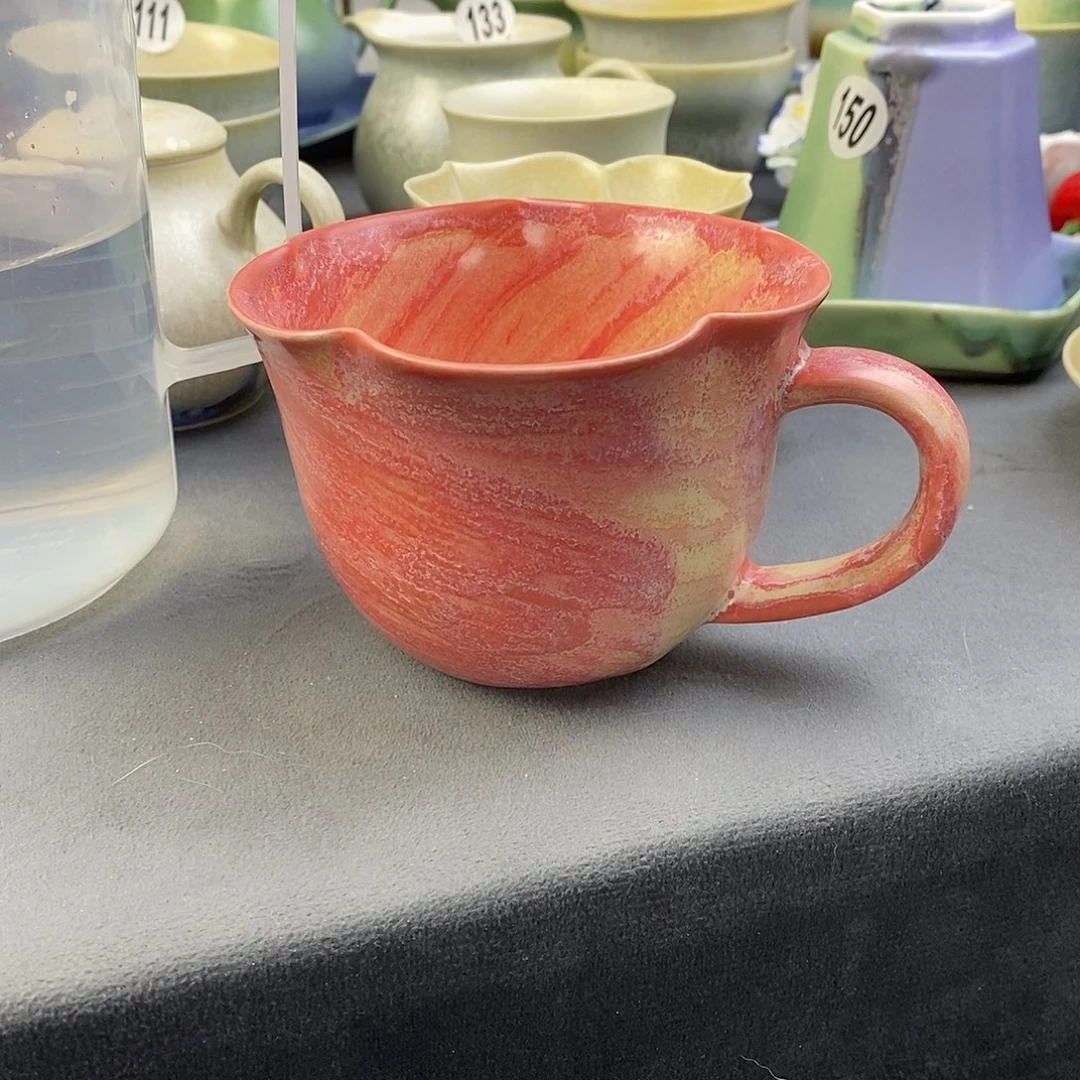 景德镇高温颜色釉咖啡杯