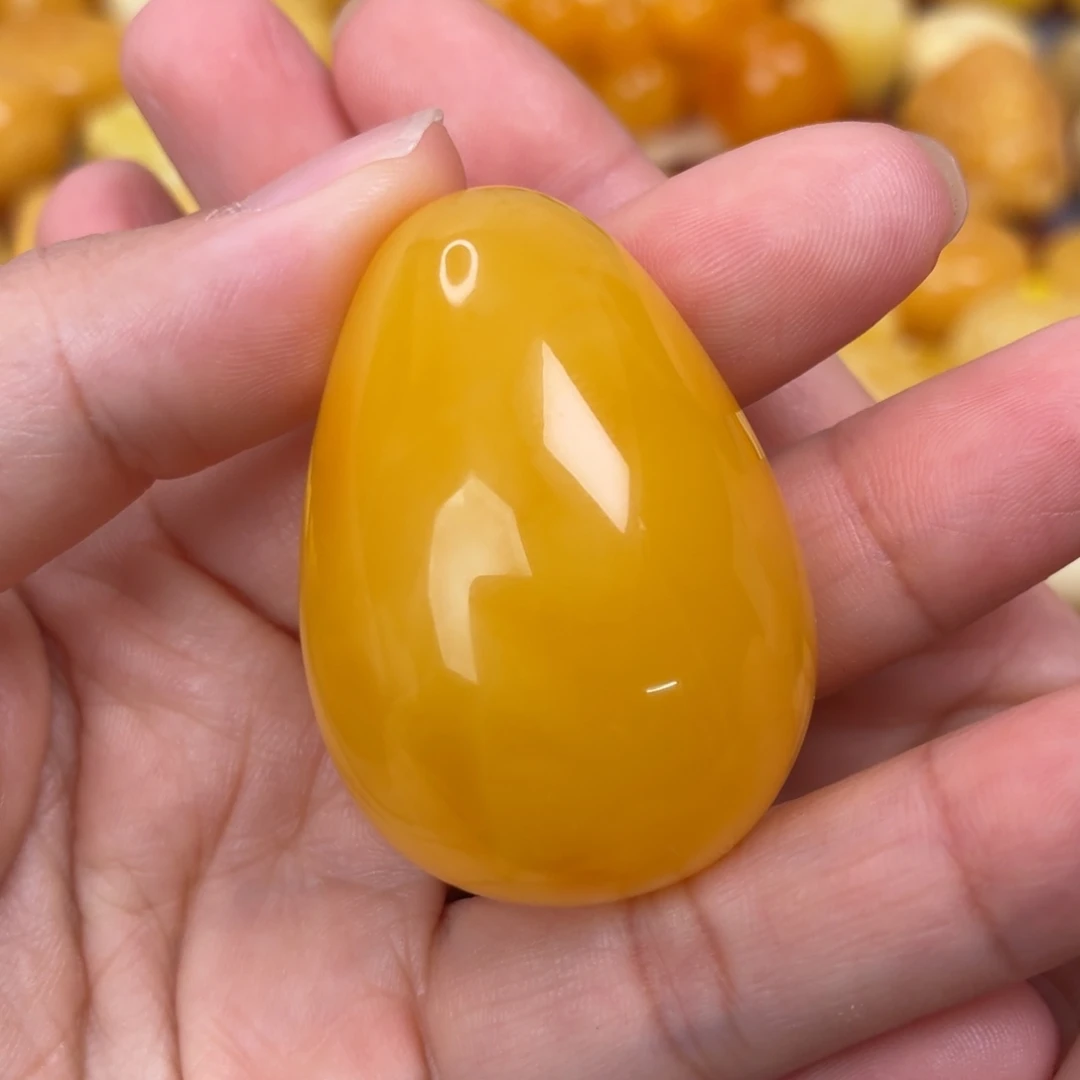 蜜蜡未镶嵌吊坠(不含链)水滴