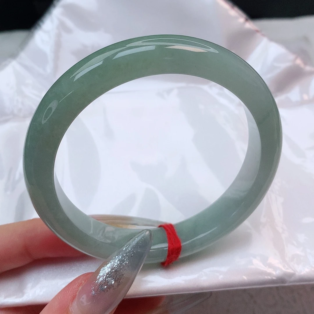 未镶嵌手镯翡翠正圈57