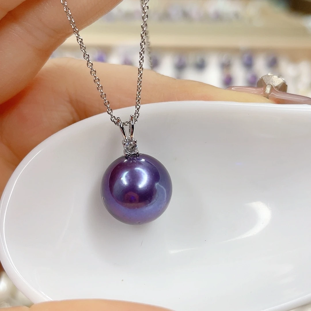 淡水珍珠未镶嵌吊坠(赠链)