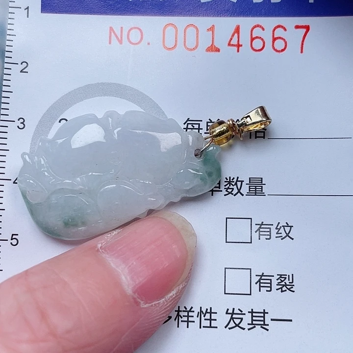吊坠(赠链)未镶嵌翡翠