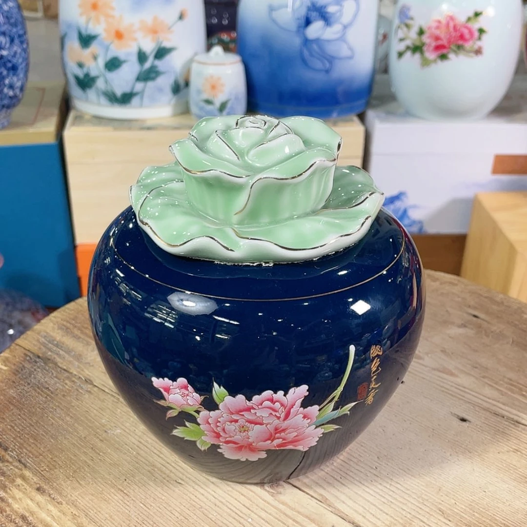 【闪购商品】罐陶瓷茶叶罐密封罐
