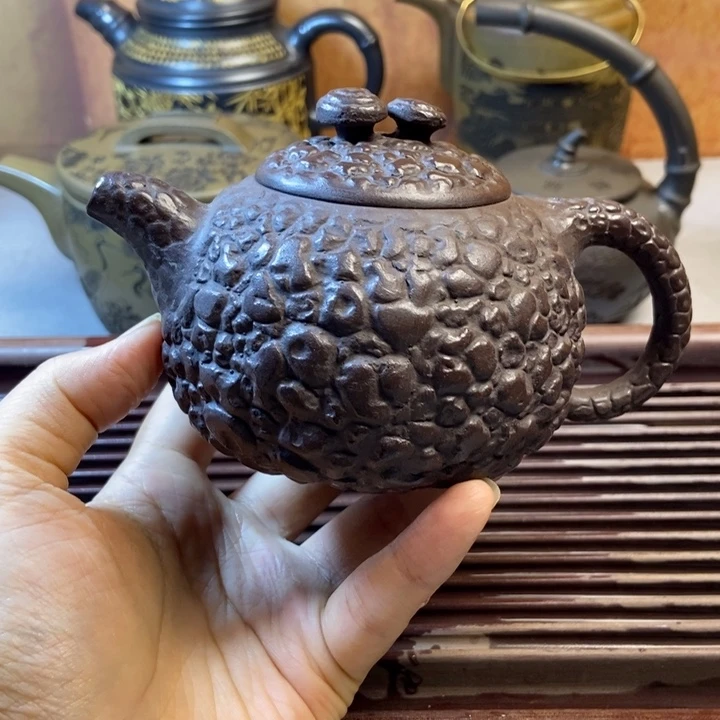 茶壶紫砂紫砂全草