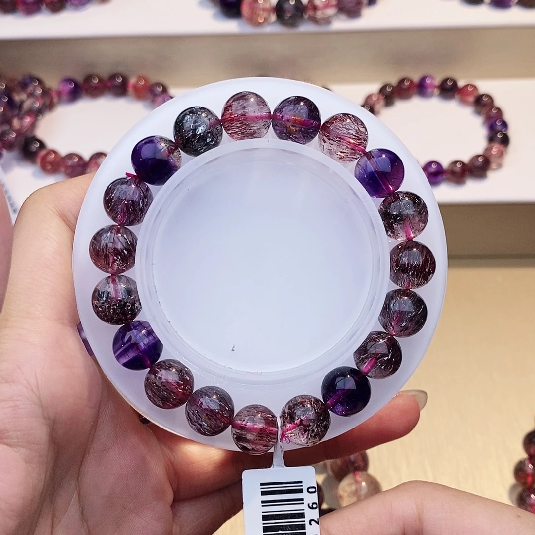 手链未镶嵌水晶黑加仑超七10+