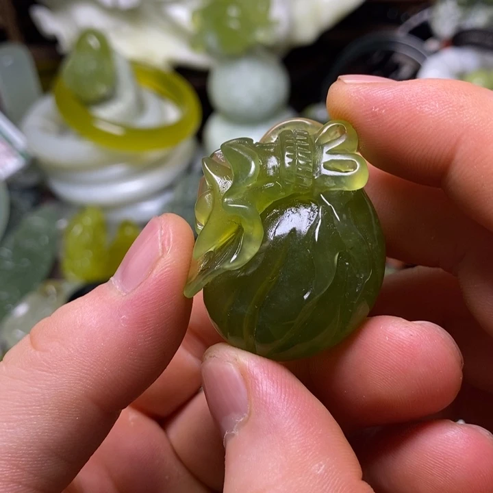 未镶嵌岫玉岫玉挂件