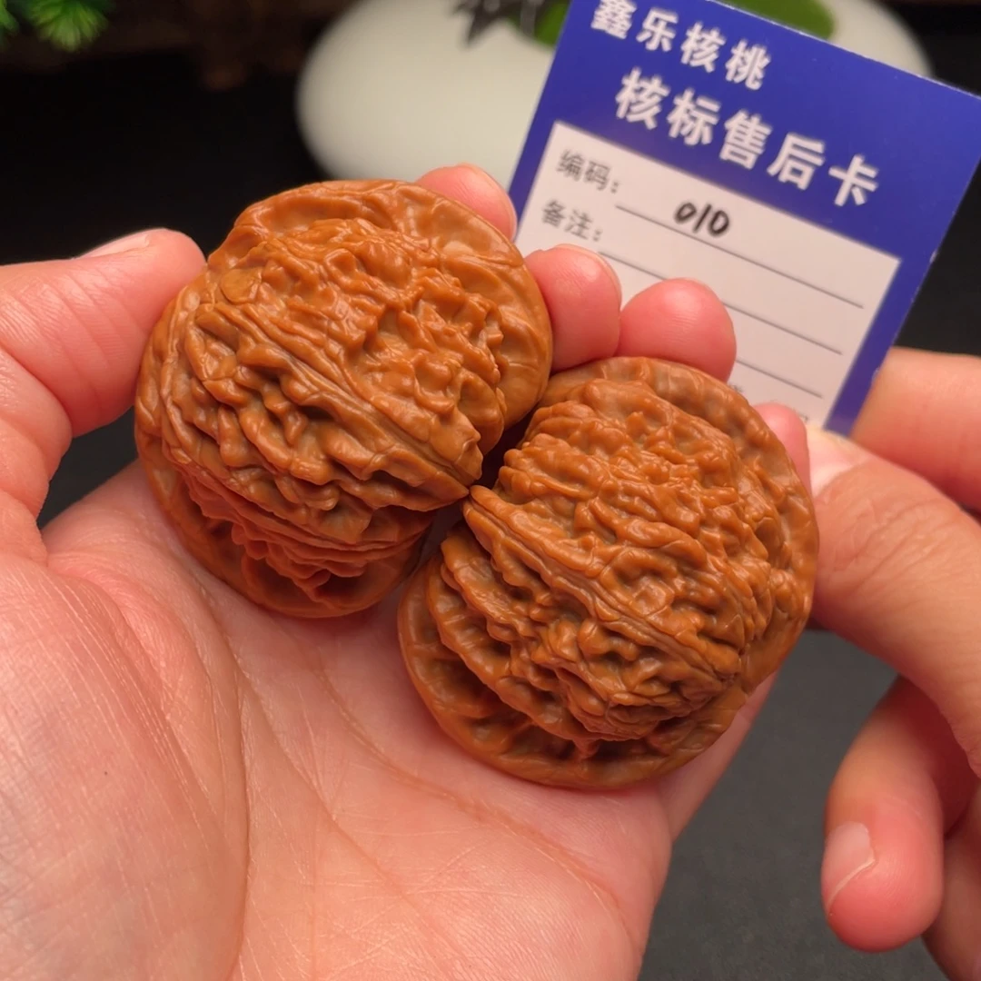 把件文玩核桃毕业白狮子48全品010