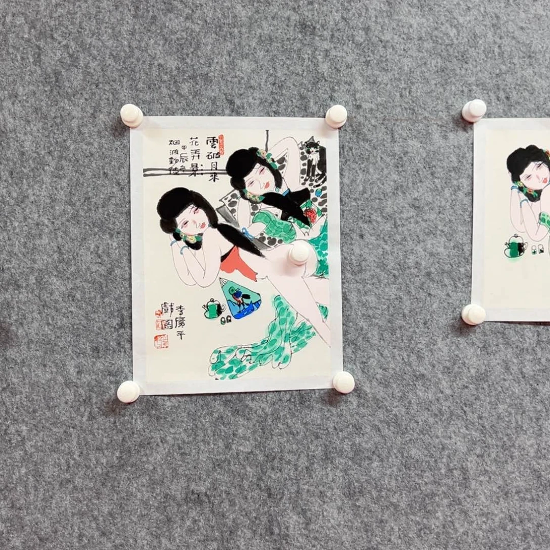 国画李广平国画精品