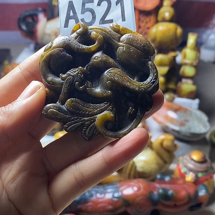 玛瑙/玉髓合金挂件