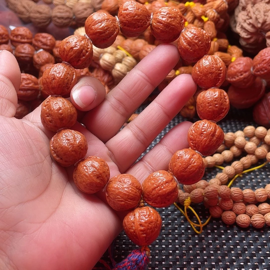 文玩核桃手串桃心