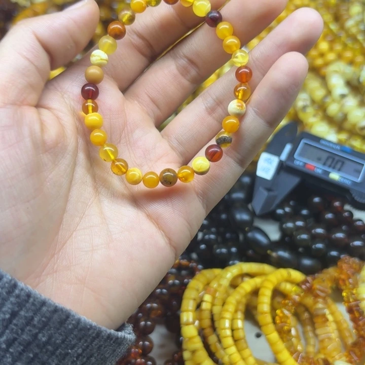 琥珀未镶嵌珠宝奇石