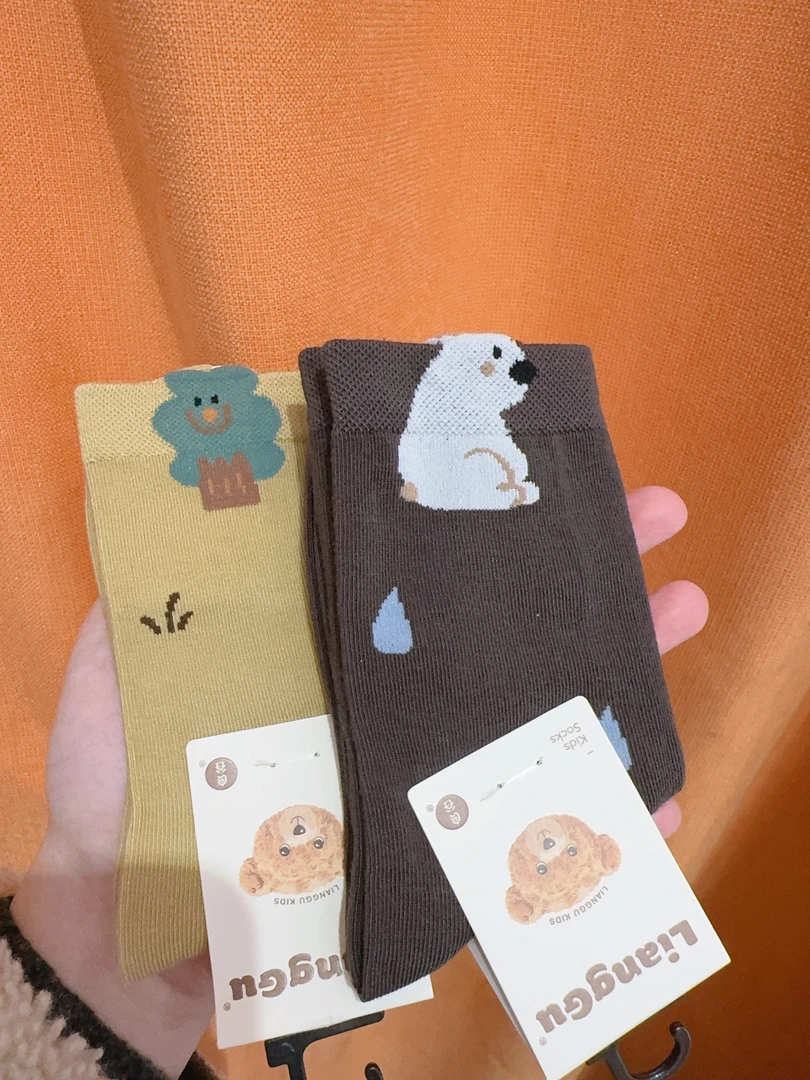 儿童3岁-5岁纯棉袜子