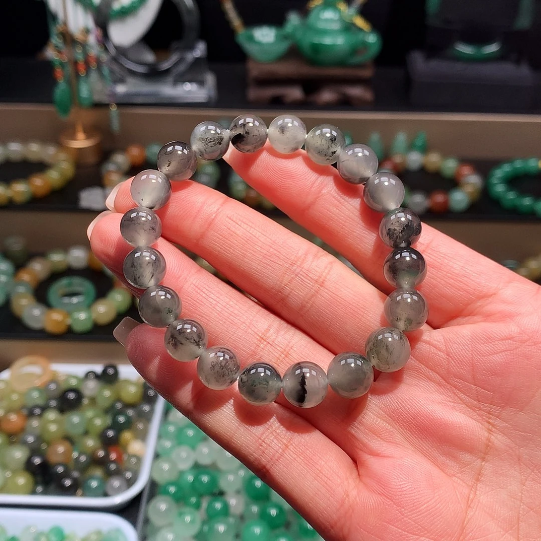 石英质玉未镶嵌手链