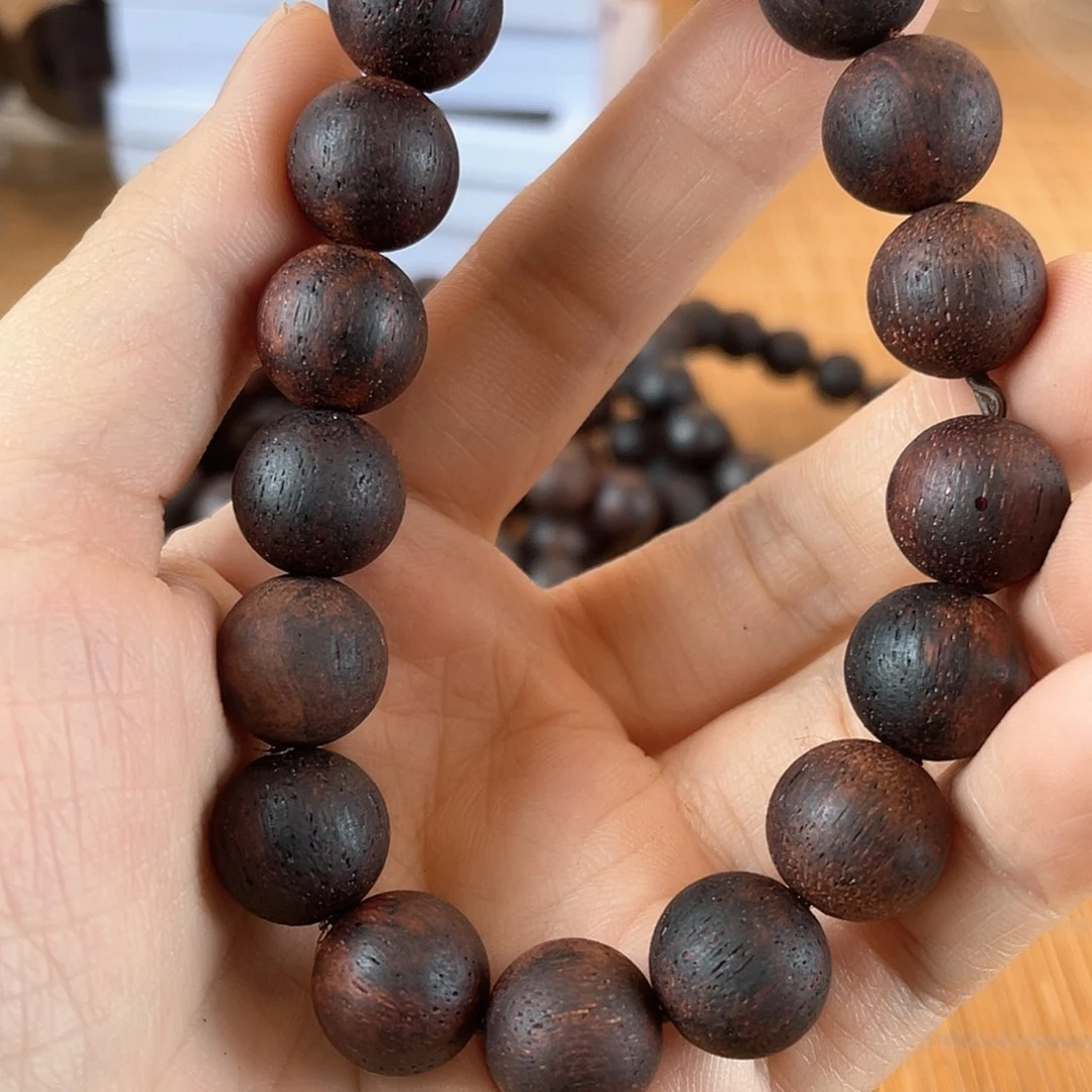 降真香手串/手链1.2黄油糖结棋楠花香