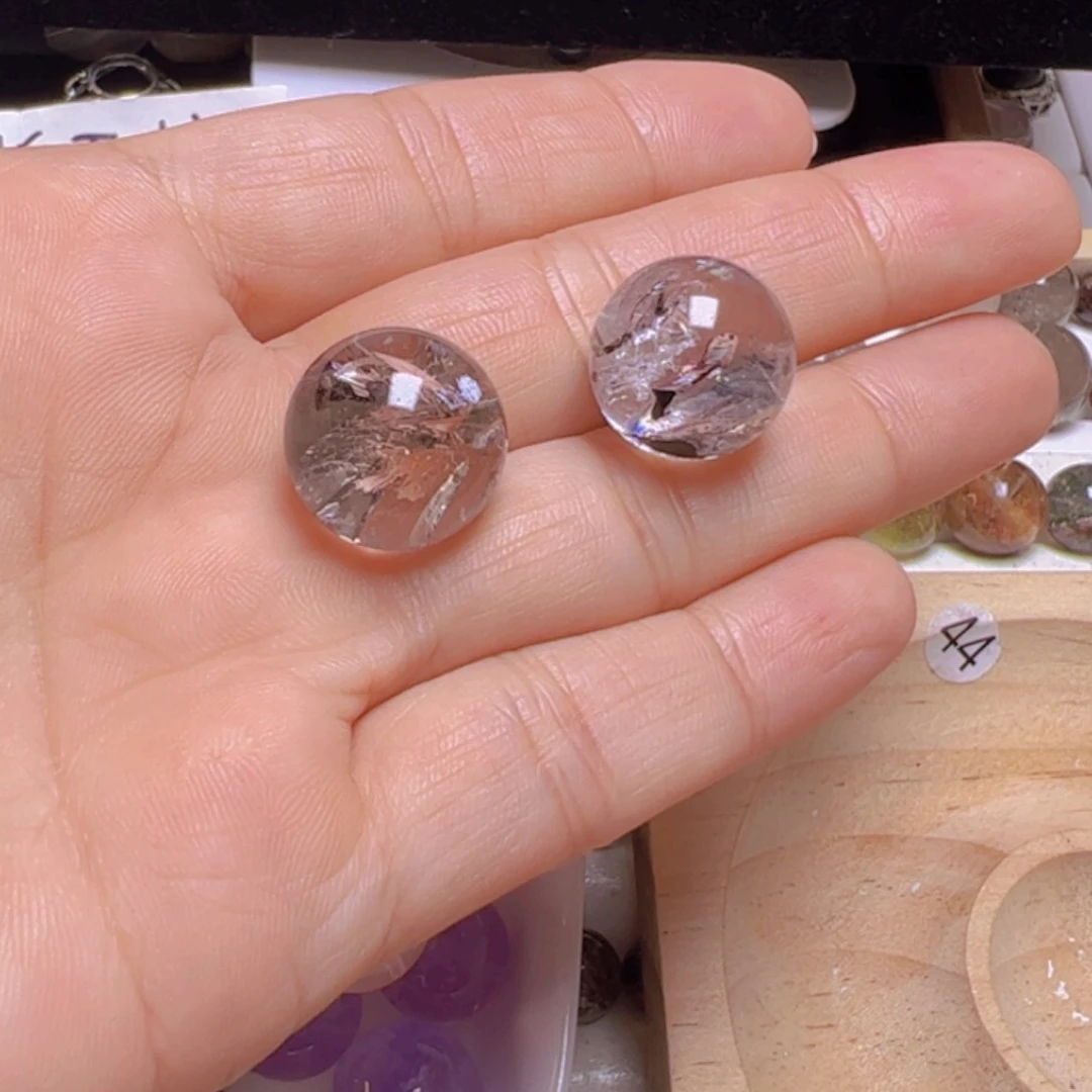 水晶手链银S800镀金镶嵌嗯****m