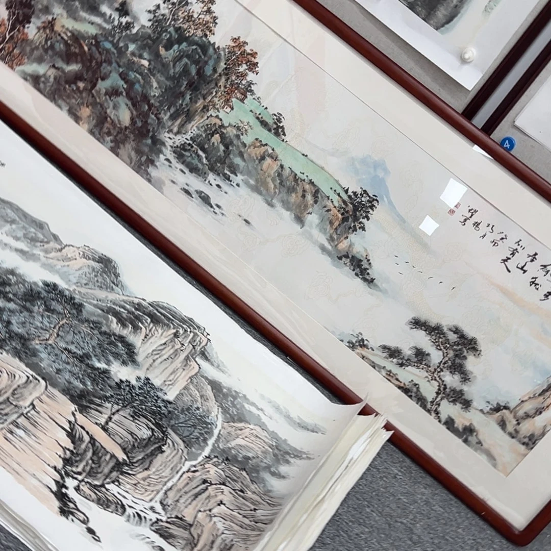 活***风国画绘画作品多次参加全国