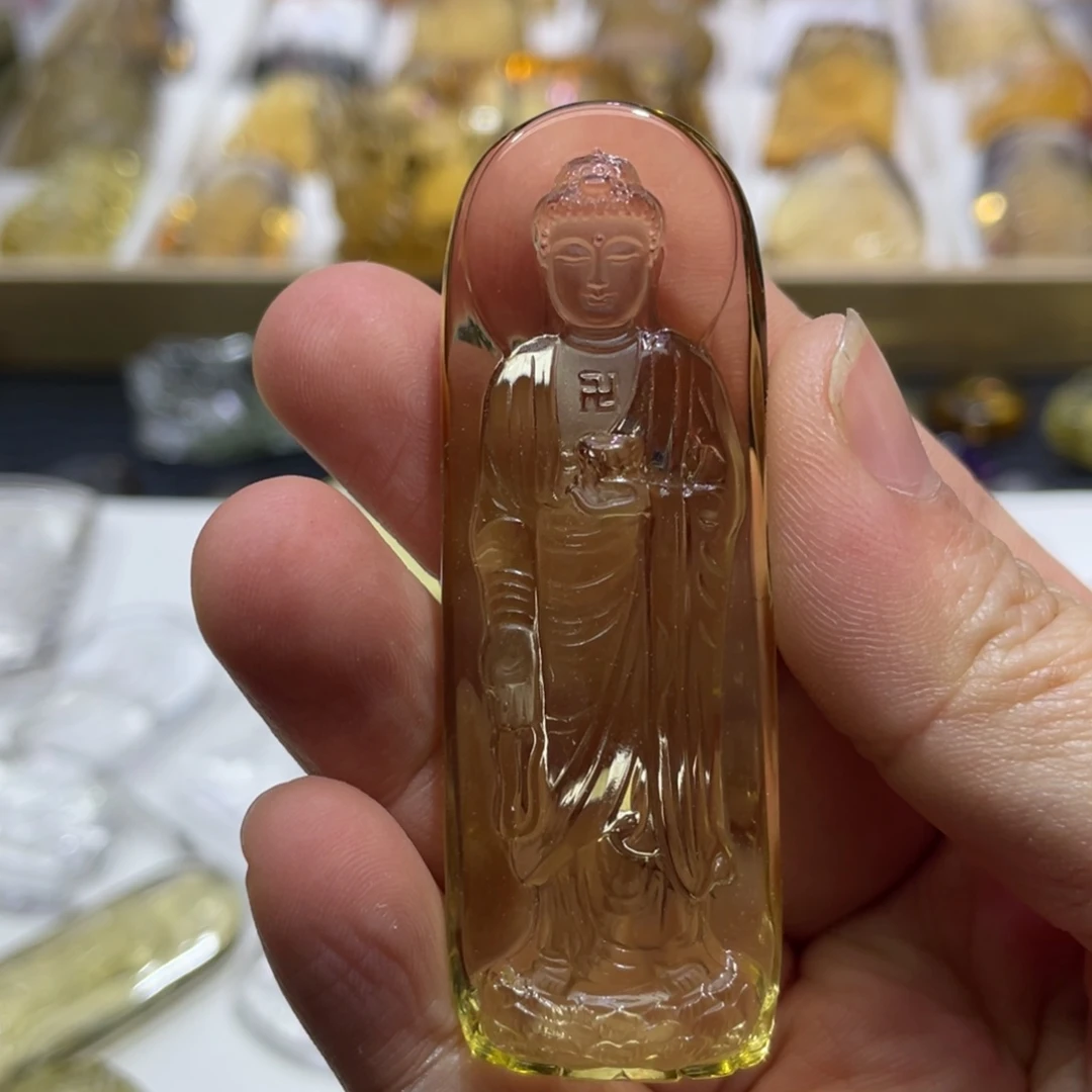 水晶颈饰未镶嵌乌*宝定制