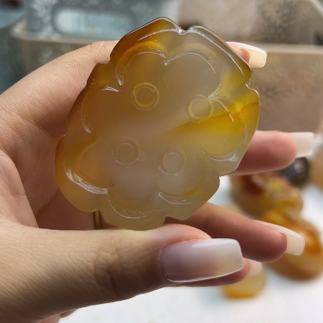 玛瑙/玉髓未镶嵌颈饰