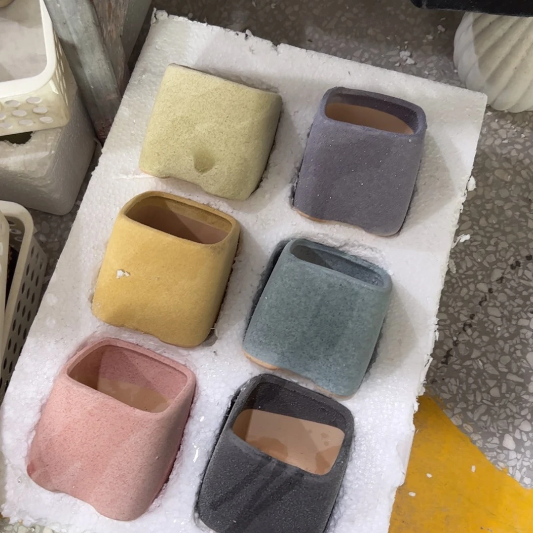 陶瓷陶瓷多肉花盆@@4