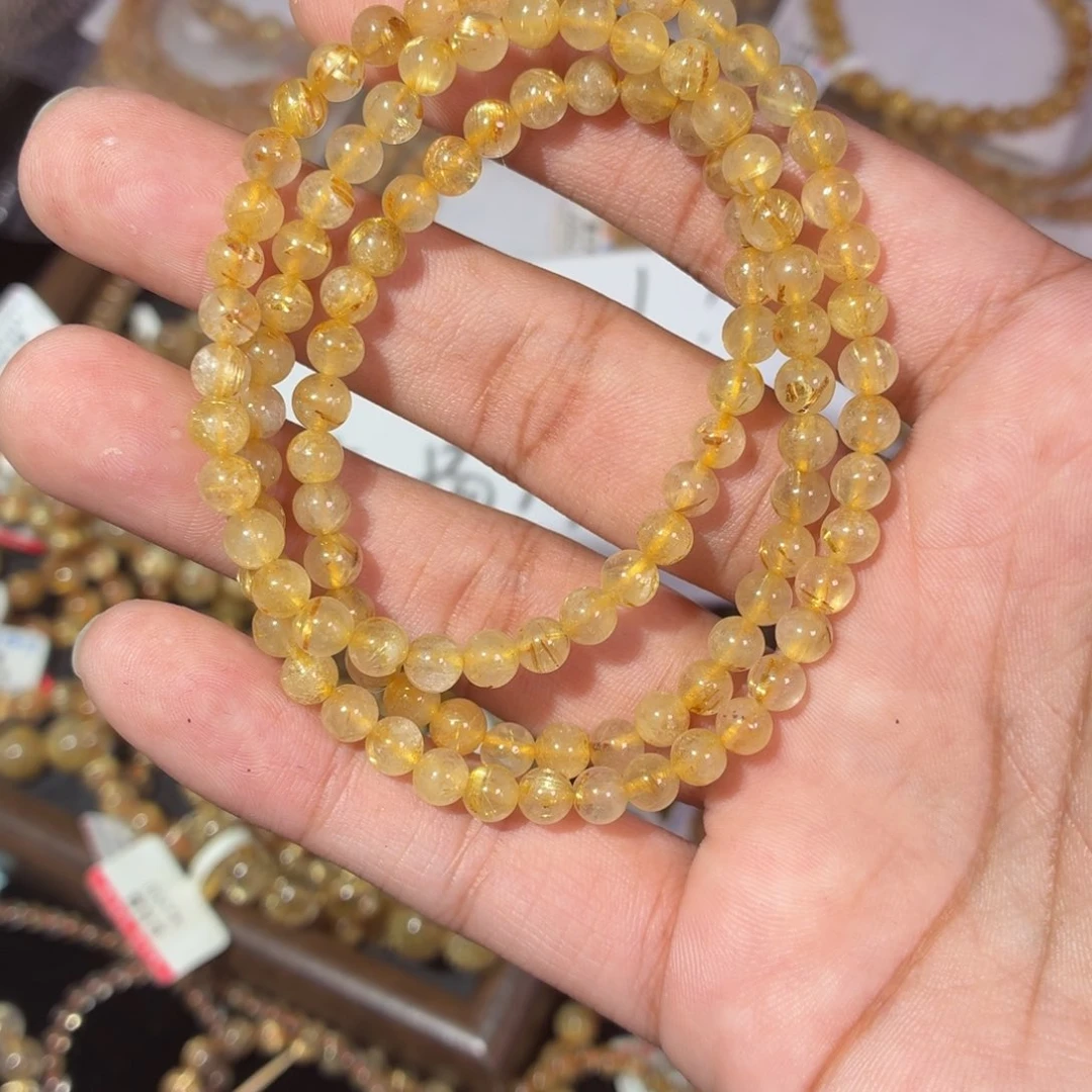 未镶嵌手链发晶卡5.3