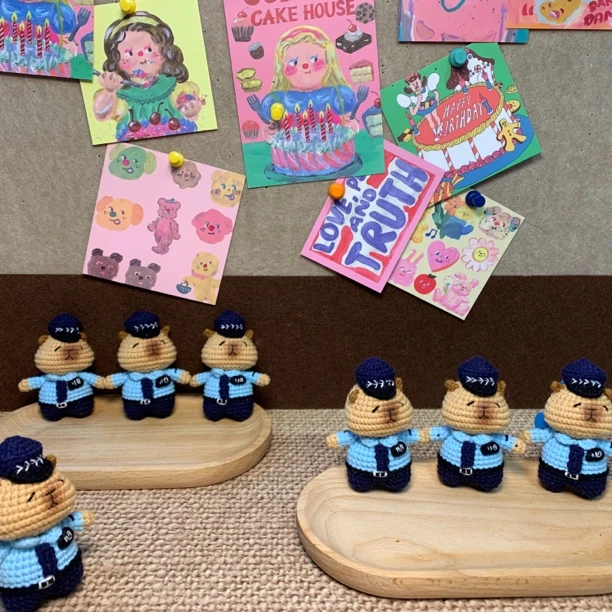 【迷你款 1个】手工钩织可爱玩偶挂件