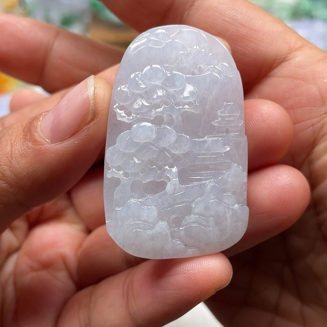 颈饰未镶嵌翡翠翡玉缘翡翠