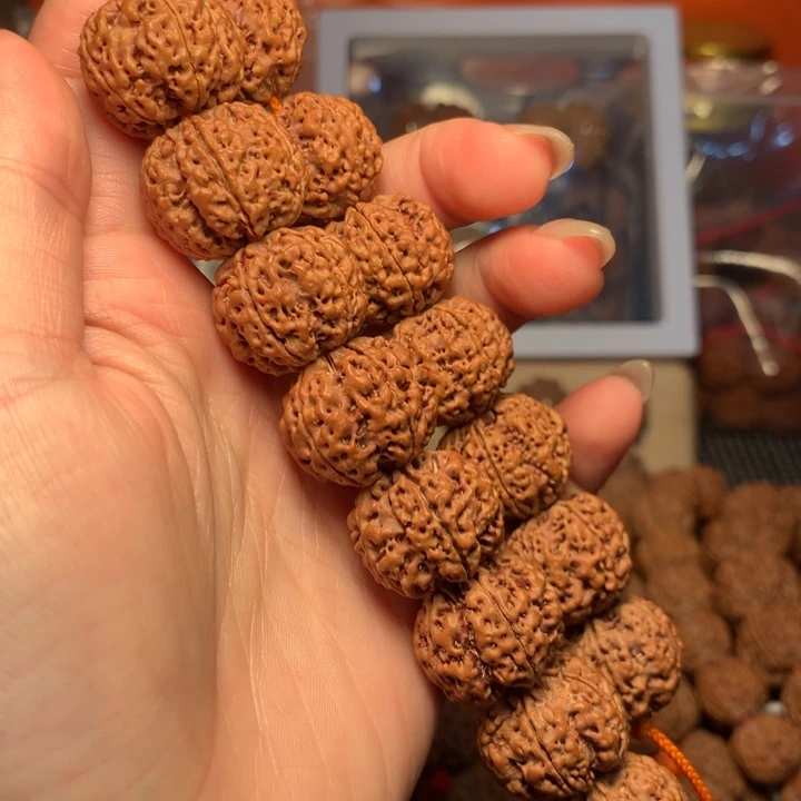 金刚菩提手串20-21尺寸梅花双龙