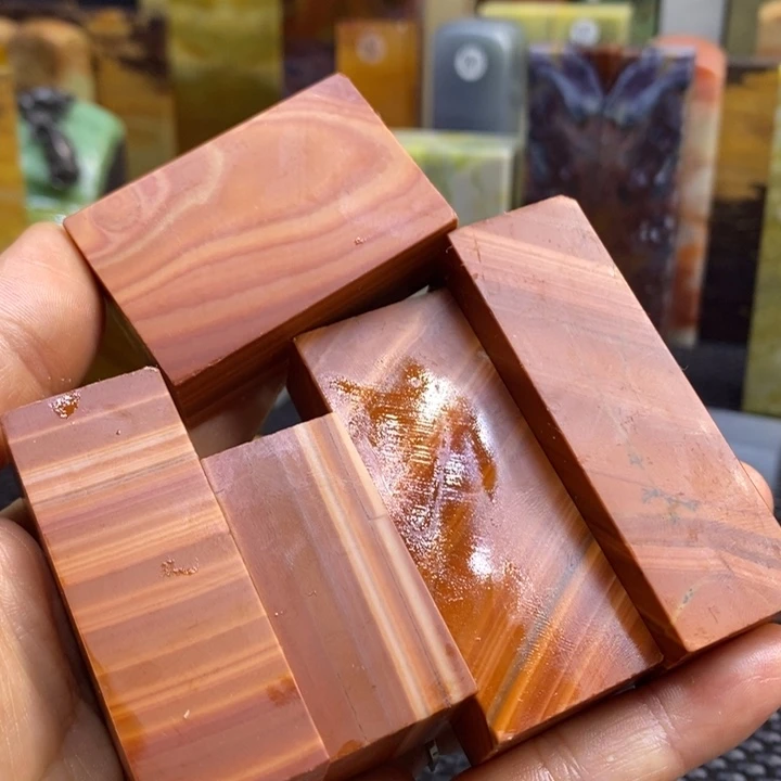 仙居石放**我青田石印章石