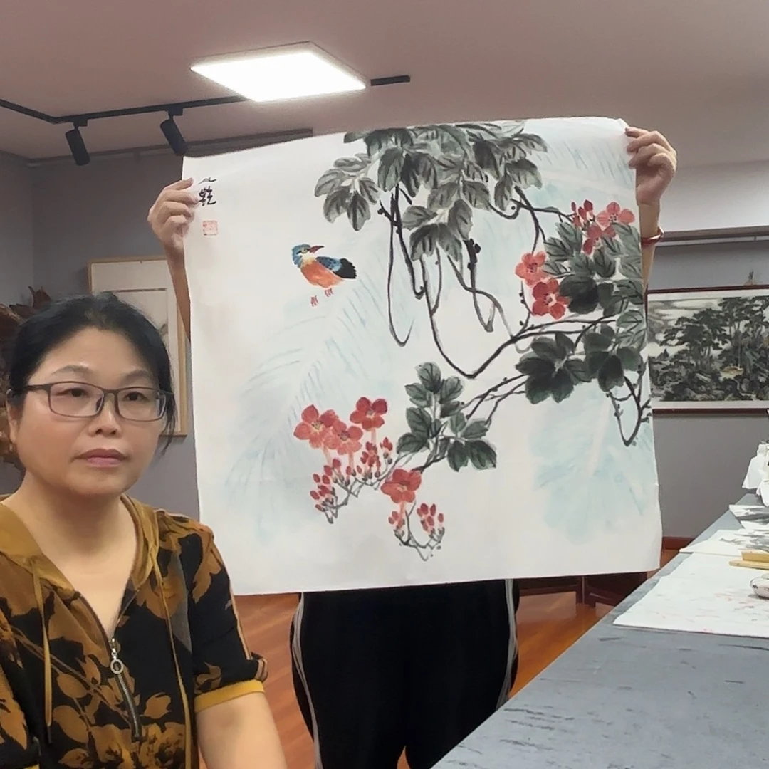 国画赵艳老师福利作品
