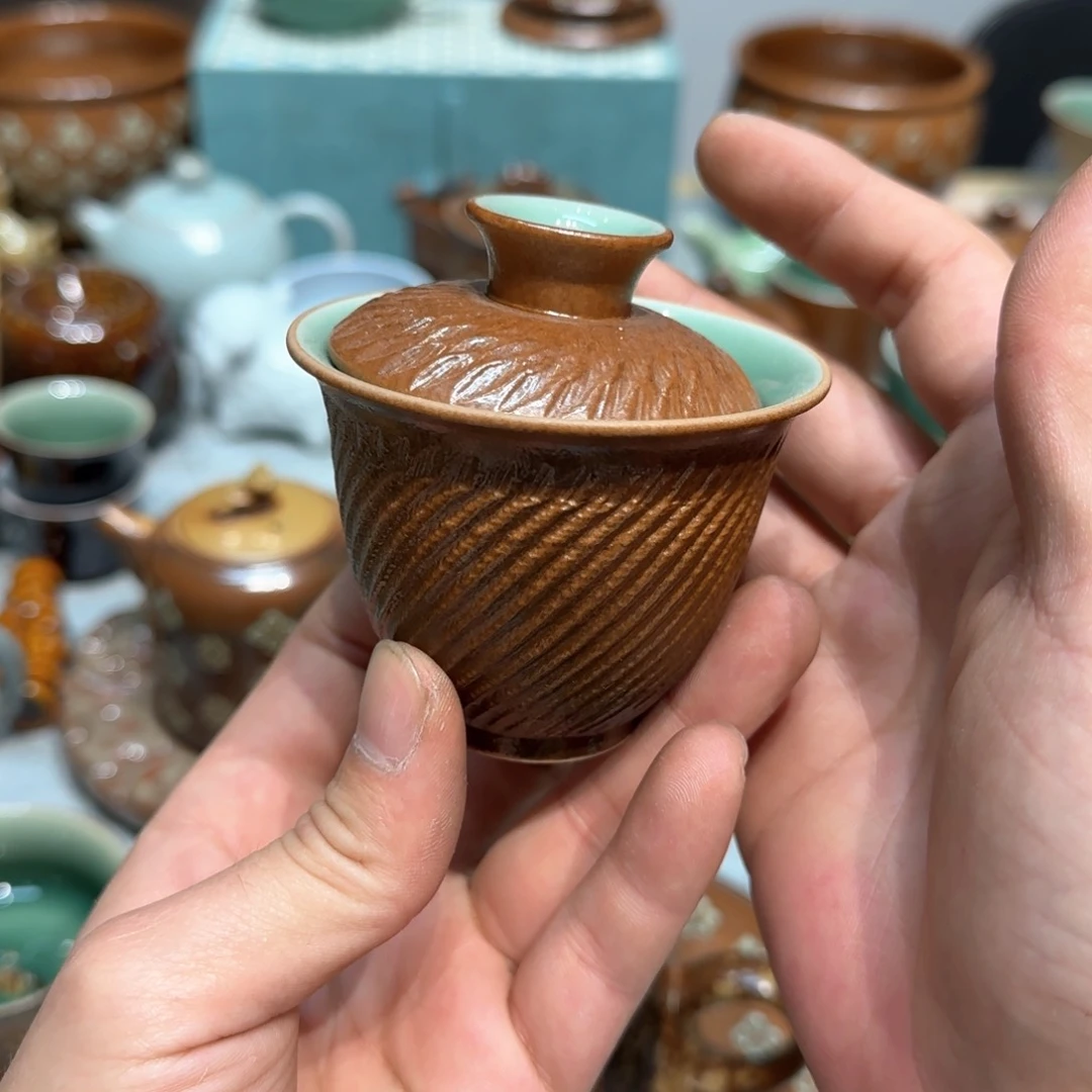 小金茶器青瓷茶具