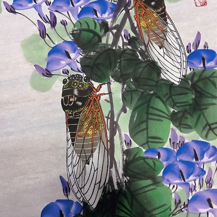 国画老师纯手绘作品欣赏