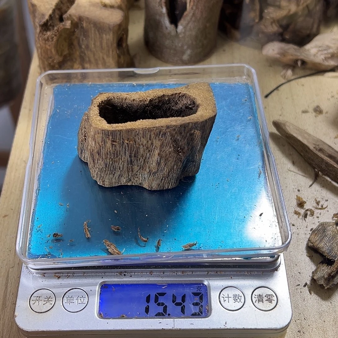 香料绿奇楠虫漏15克白棋