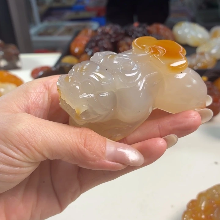 玛瑙/玉髓吊坠(不含链)未镶嵌