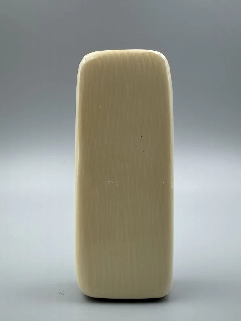 M50654 天然猛犸 带皮果冻料 原皮肥皂块  底部满纹