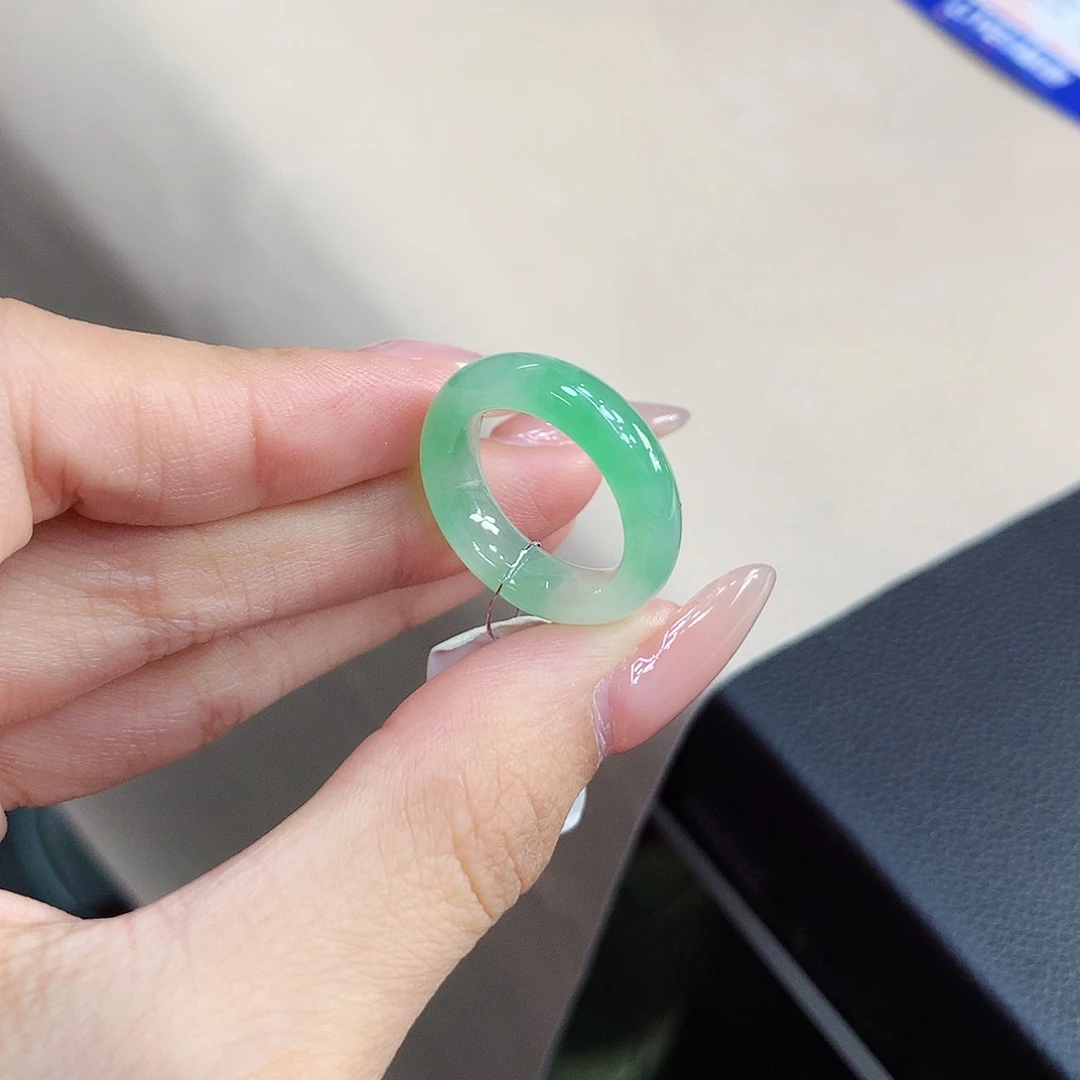 未镶嵌戒圈翡翠10号