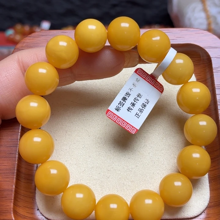 蜜蜡未镶嵌手链手串