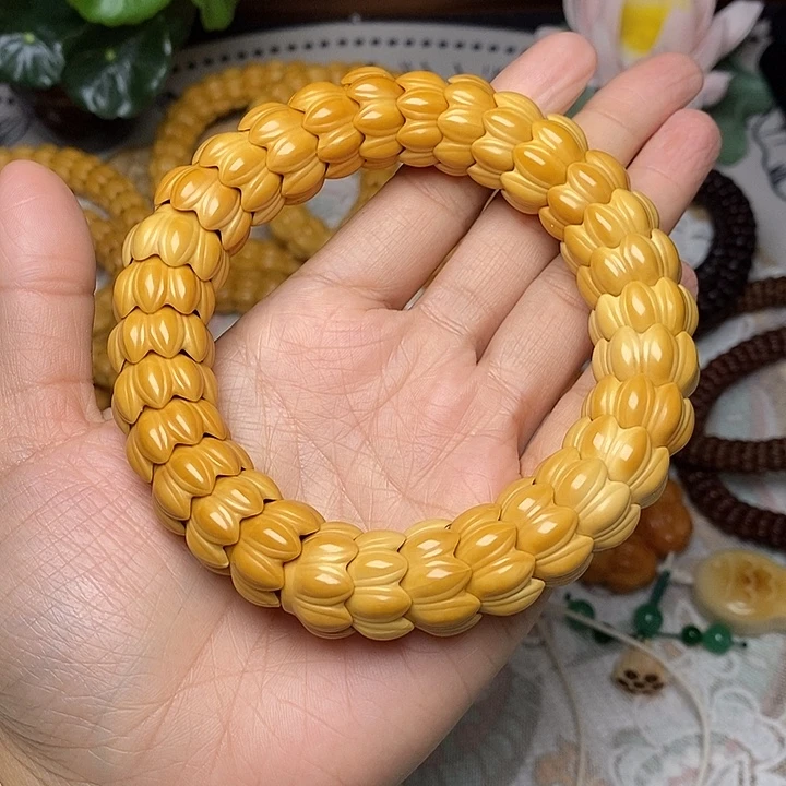 猴头核桃吊坠莲花17加