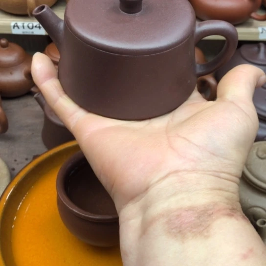 茶壶紫砂低槽青云柱160豪升左右