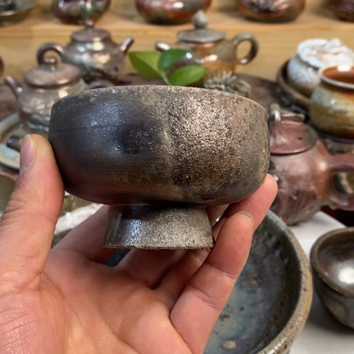 杯柴烧手工制作工艺