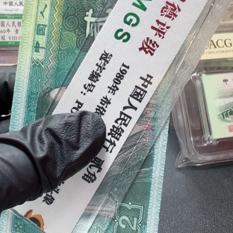 塑料第四套人民币8002豹子号